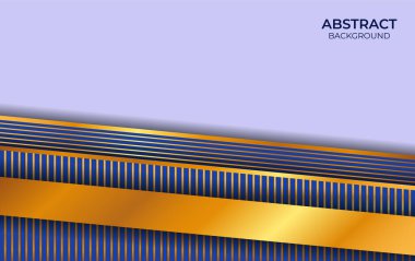 Lüks Tasarım Mavi ve Altın Arkaplan