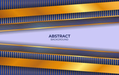 Tasarım Mavi ve Altın Arkaplan