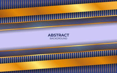 Arkaplan Mavi ve Altın Tasarım