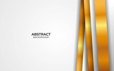 Arkaplan Tasarımı Lüks Beyaz ve Altın Tarzı