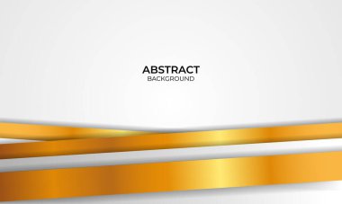 Lüks Beyaz ve Altın Arkaplan