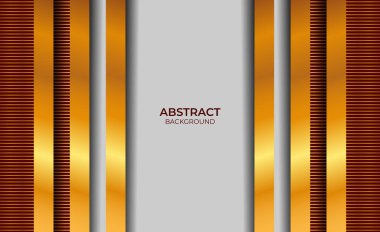 Lüks Tasarım Kırmızı ve Altın Arkaplan