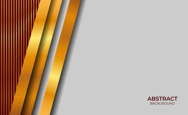 Lüks Arkaplan Kırmızı ve Altın Biçimli