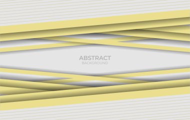 Arkaplan Biçimi Tasarımı Beyaz ve Sarı