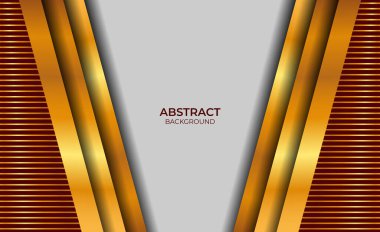 Kırmızı ve Altın Arkaplan Tasarımı