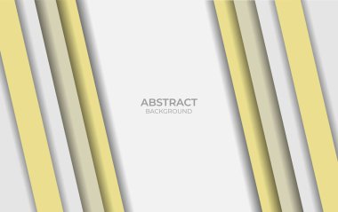 Kağıt Kesimi Tasarımı Lüks Beyaz Arkaplan