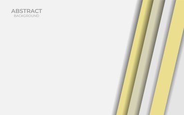 Kağıt Kesim Lüks Beyaz Arkaplan Tasarımı