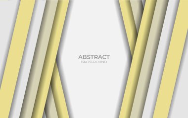 Arkaplan Kağıt Kesimi Lüks Beyaz Tasarım