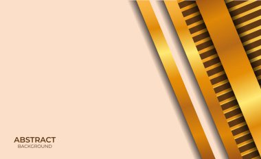 Arkaplan Kahverengi ve Altın Tasarım Özeti