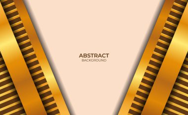 Özgeçmiş Tasarımı Kahverengi ve Altın