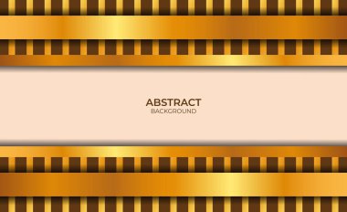 Özet Kahverengi ve Altın Arkaplan