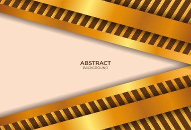 Arkaplan Tasarımı Biçimi Kahverengi ve Altın