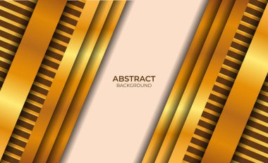 Tasarım Arkaplan Kahverengi ve Altın Tarzı