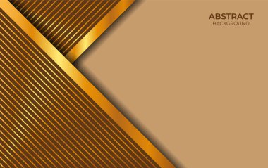 Tasarım Kahverengi ve Altın Arkaplan