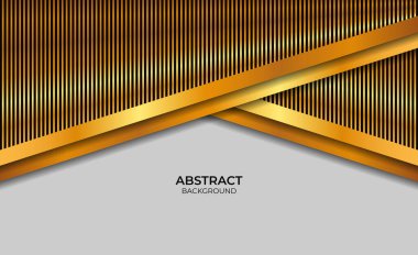 Lüks Altın ve Siyah Arkaplan Tasarımı