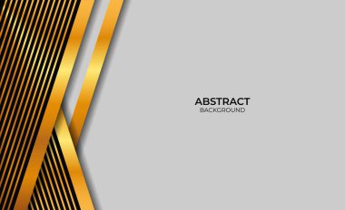 Siyah ve Altın Arkaplan Lüks Tasarım