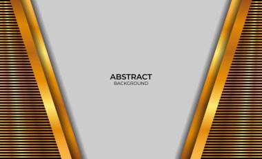 Lüks Tasarım Siyah ve Altın Arkaplan