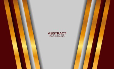 Lüks Kırmızı ve Altın Arkaplan