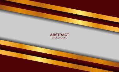 Kırmızı ve Altın Arkaplan Tasarımı