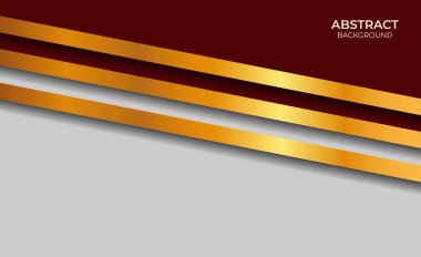 Arkaplan Kırmızı ve Altın Tasarım