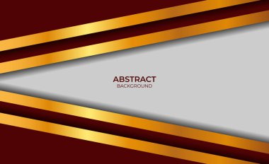 Arkaplan Tasarımı Kırmızı ve Altın Lüks