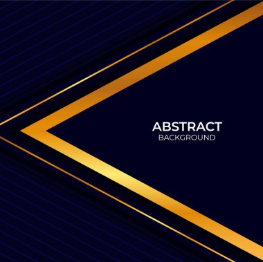 Triangel Altın Lüks Tasarım Arkaplanı