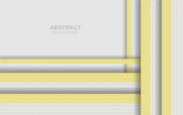 Fondo Blanco Amarillo Abstracto — Archivo Imágenes Vectoriales