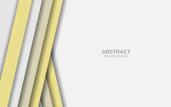 Papercut Fond Design Blanc Luxe — Image vectorielle
