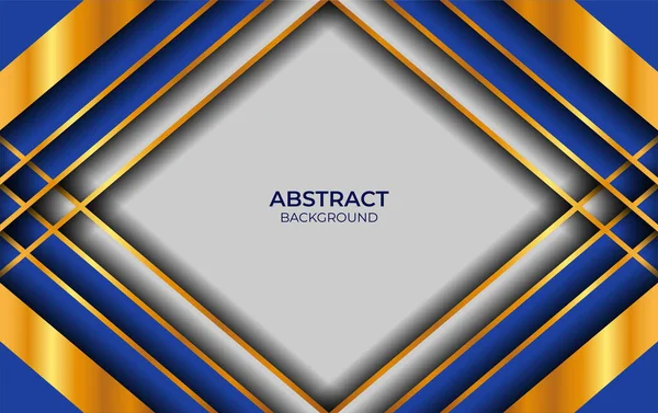 Lüks Tasarım Biçimi Mavi ve Altın Arkaplan