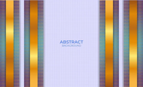 Soyut Mavi ve Altın Tasarım