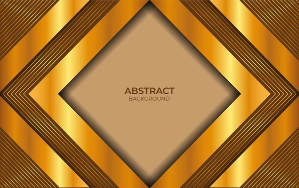 Soyut Tasarım Kahverengi ve Altın Arkaplan