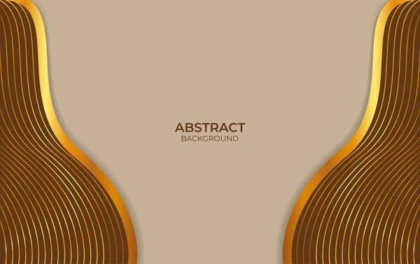 Arkaplan Kahverengi ve Altın Tasarım