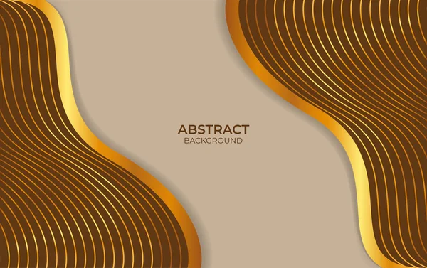 Özgeçmiş Tasarımı Kahverengi ve Altın