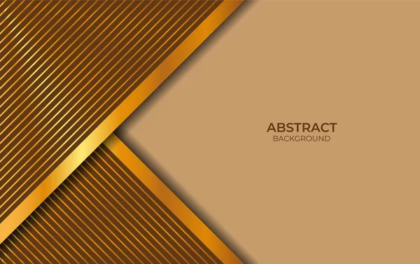 Soyut Kahverengi ve Altın Arkaplan Tasarımı