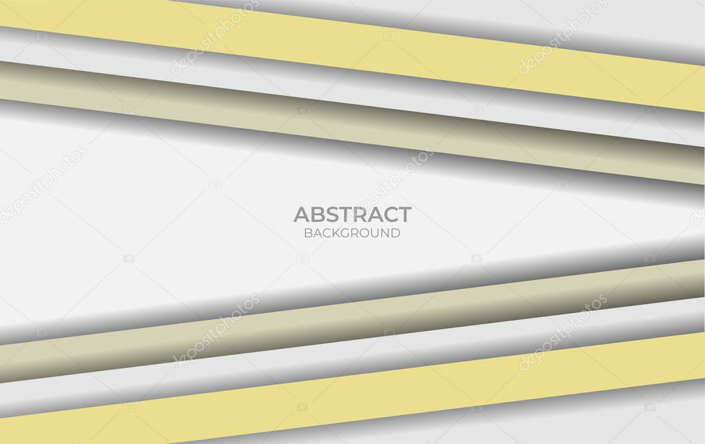Background Design Luxury White Papercut