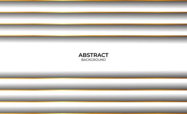 Lüks Tasarım Beyaz ve Altın Arkaplan