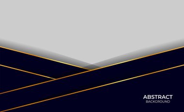 Arkaplan Şık Altın ve Mavi Tasarım