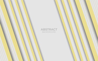 Arkaplan Tasarımı Soyut Beyaz ve Sarı