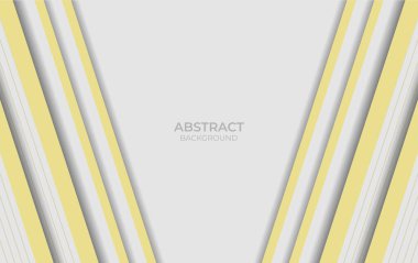 Soyut beyaz ve sarı arkaplan