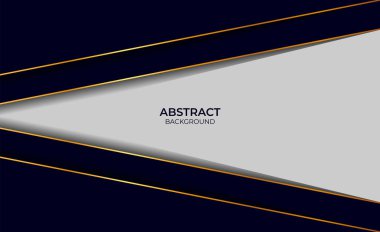 Arkaplan Zarif Lüks Altın ve Mavi