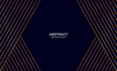 Lüks Tasarım Altın ve Mavi Arkaplan