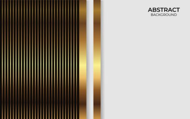 Arkaplan Lüks Altın ve Siyah Tasarım