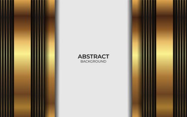 Lüks Tasarım Altın ve Siyah Arkaplan