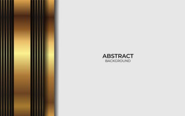 Altın ve Siyah Tasarım Arkaplanı