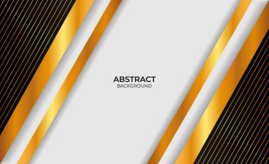 Arkaplan Altın ve Siyah Tasarım