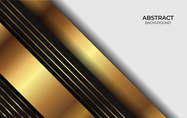 Arkaplan Altın ve Siyah Lüks Tasarım