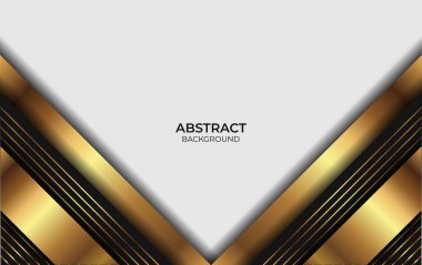 Arkaplan Altın ve Siyah Tasarım