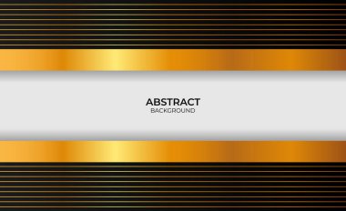 Altın ve Siyah Zarif Özgeçmiş