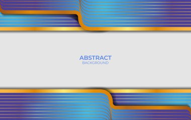 Altın ve Mavi Sunum Tasarımı