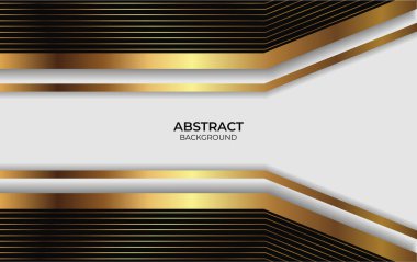 Altın Lüks Sunum Arkaplanı